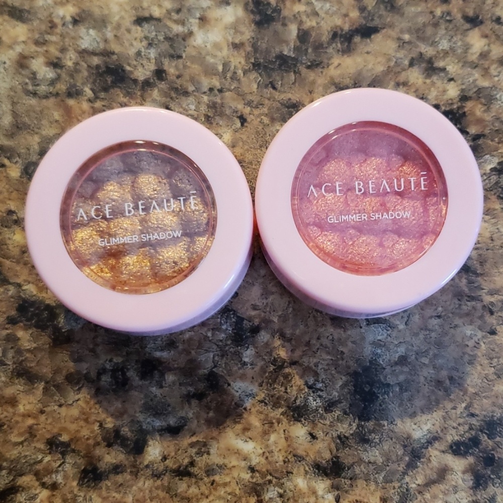 NEW Ace Beaute Glimmer Shadow Duo